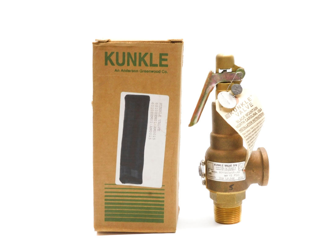 KUNKLE 6010EEM01-AM0015 15PSI 1" NSMP
