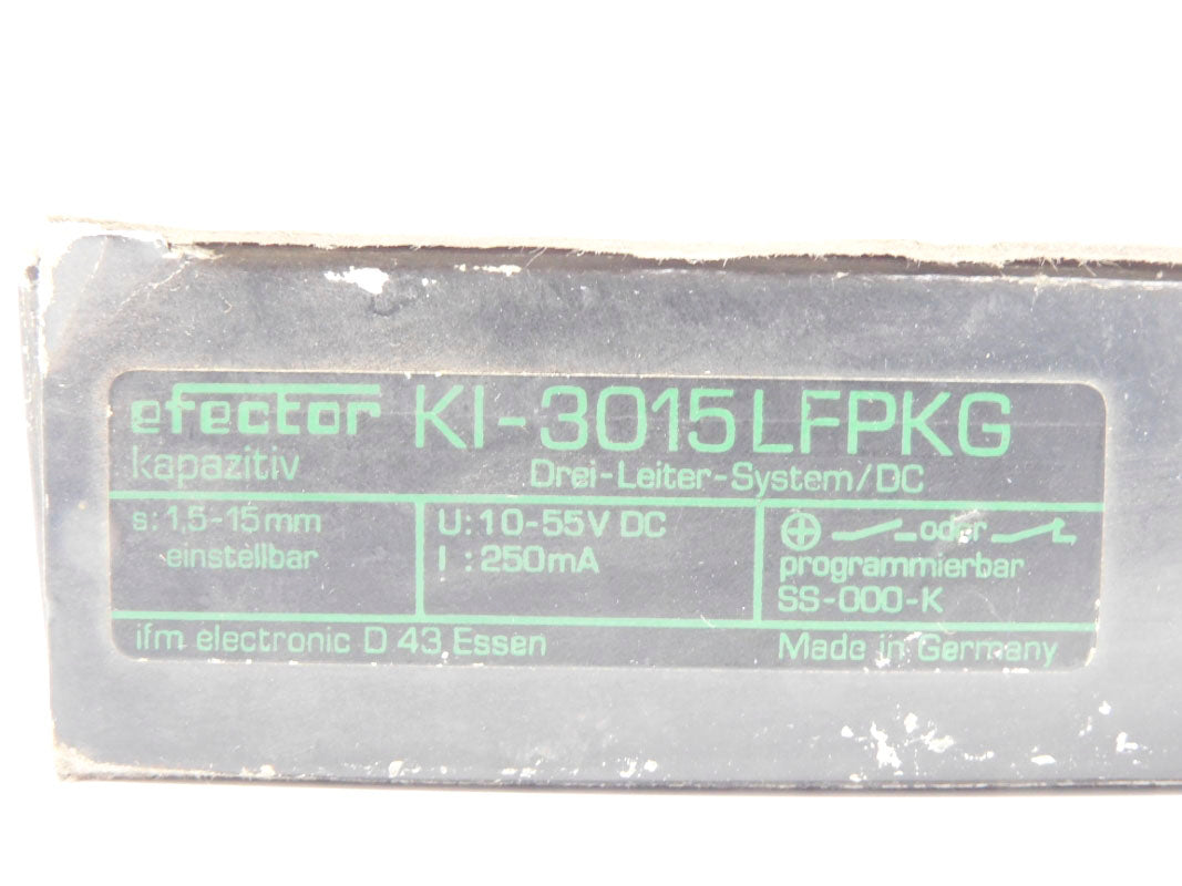 IFM EFECTOR KI-3015LFPKG SS-000-K 55VDC NSMP
