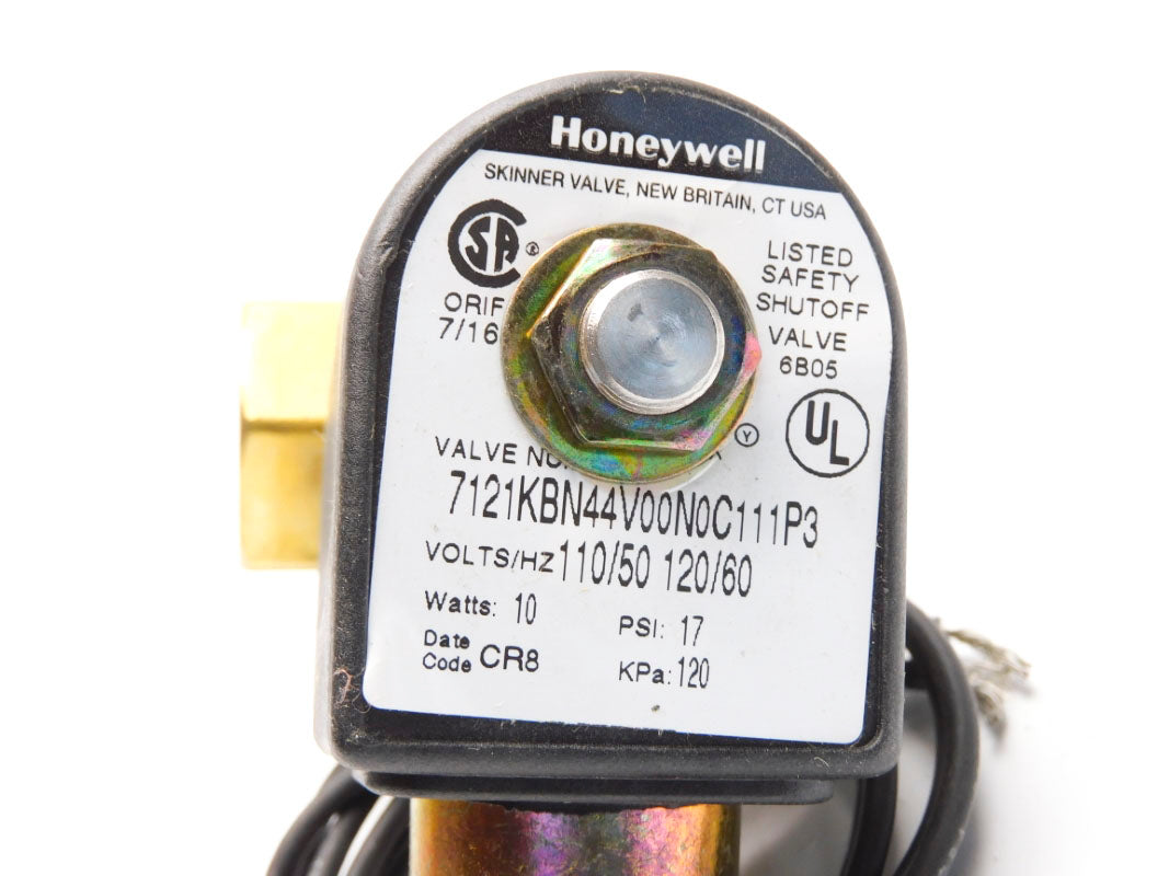 PARKER HONEYWELL 7121KBN44V00N0C111P3 110-120V 17PSI NSMP
