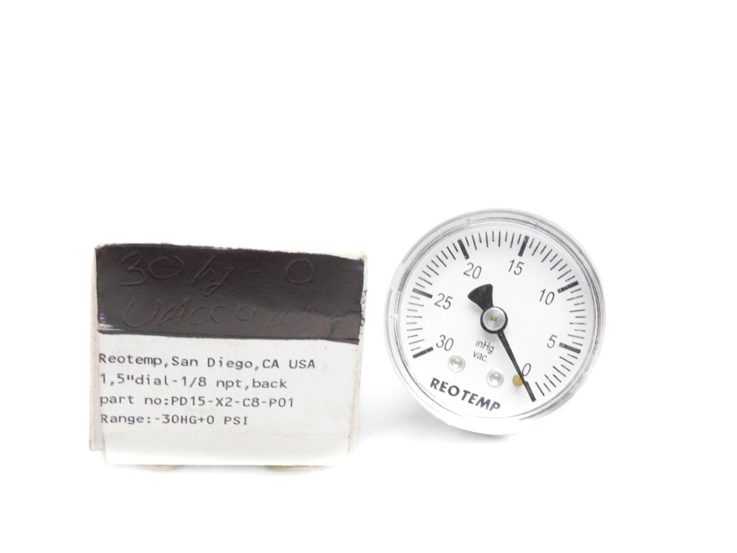 REOTEMP PD15-X2-C8-P01 -30HG+0PSI NSMP