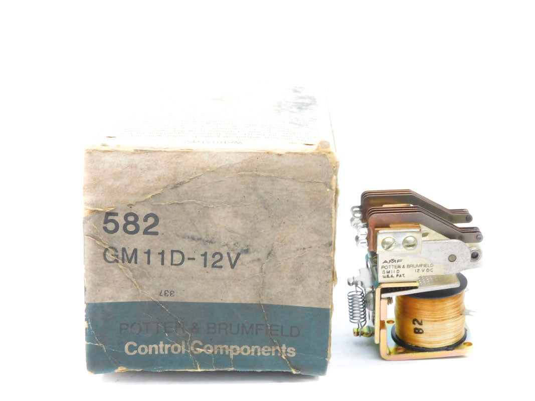POTTER&BRUMFIELD GM11D-12V 12VDC NSMP