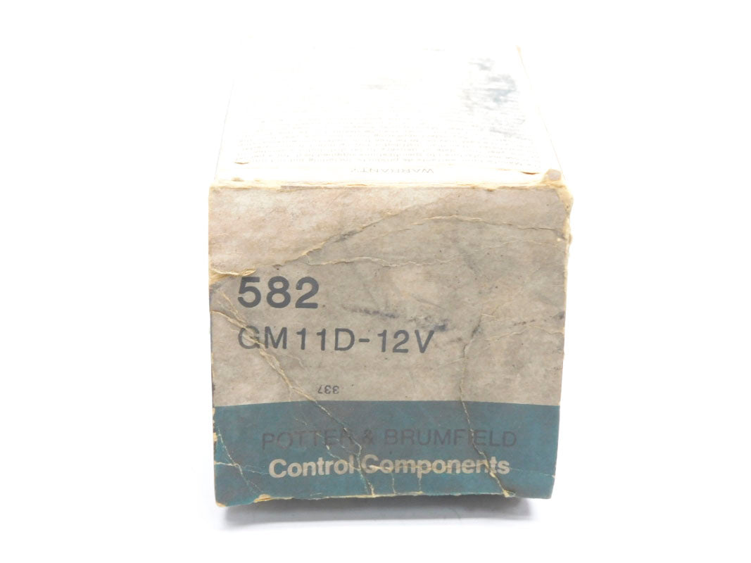 POTTER&BRUMFIELD GM11D-12V 12VDC NSMP