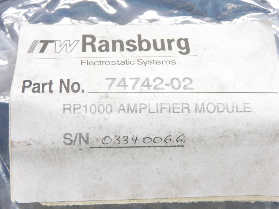 ITW RANSBURG 74742-02 NSNP