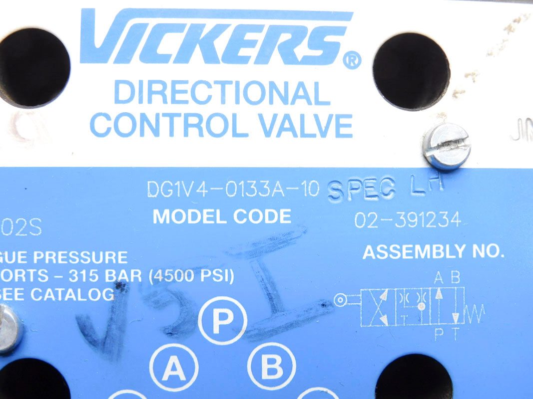 VICKERS DG1V40133A10 02-391234 4500PSI NSNP