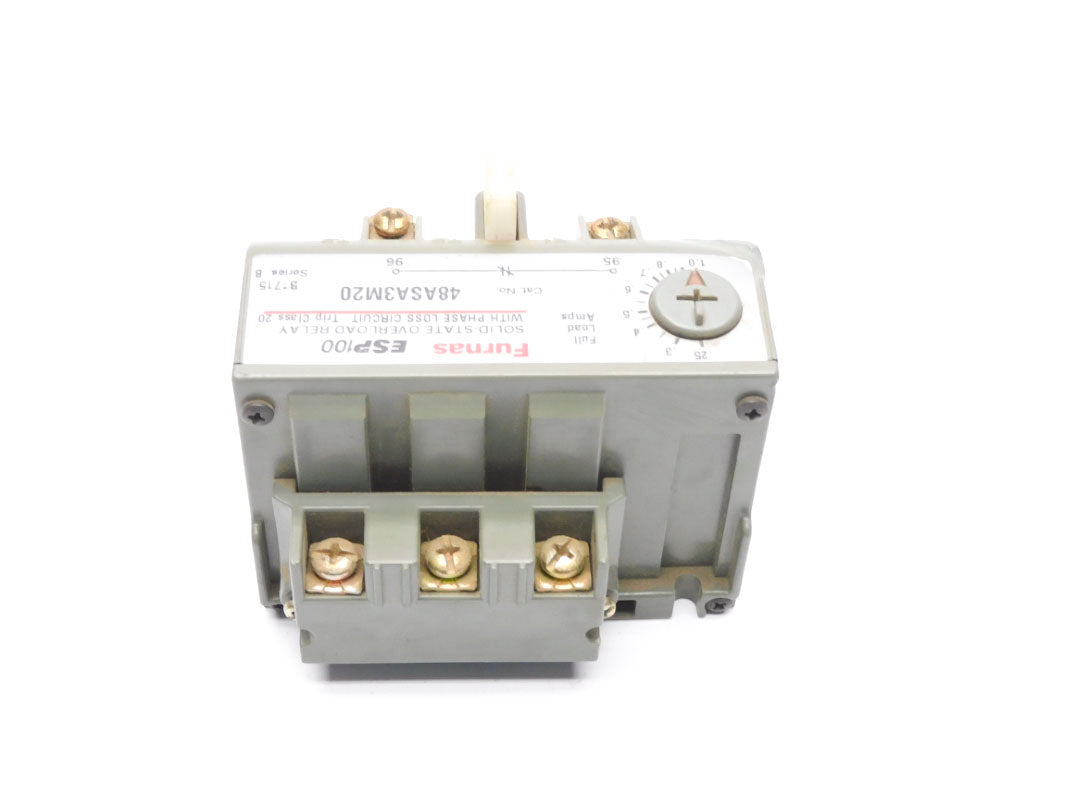 FURNAS 48ASA3M20 SER. B 600VAC 0.25-1A  UNMP