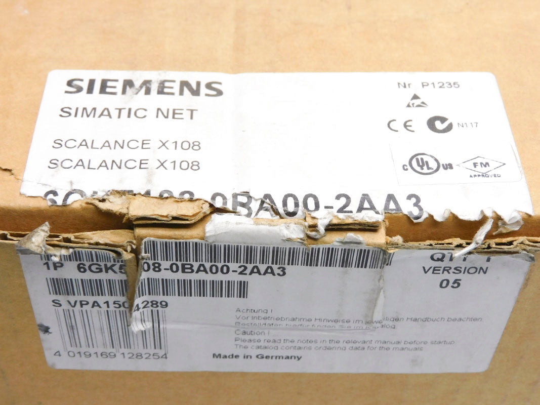 SIEMENS 6GK5108-0BA00-2AA3 24VDC 0.15A NSMP