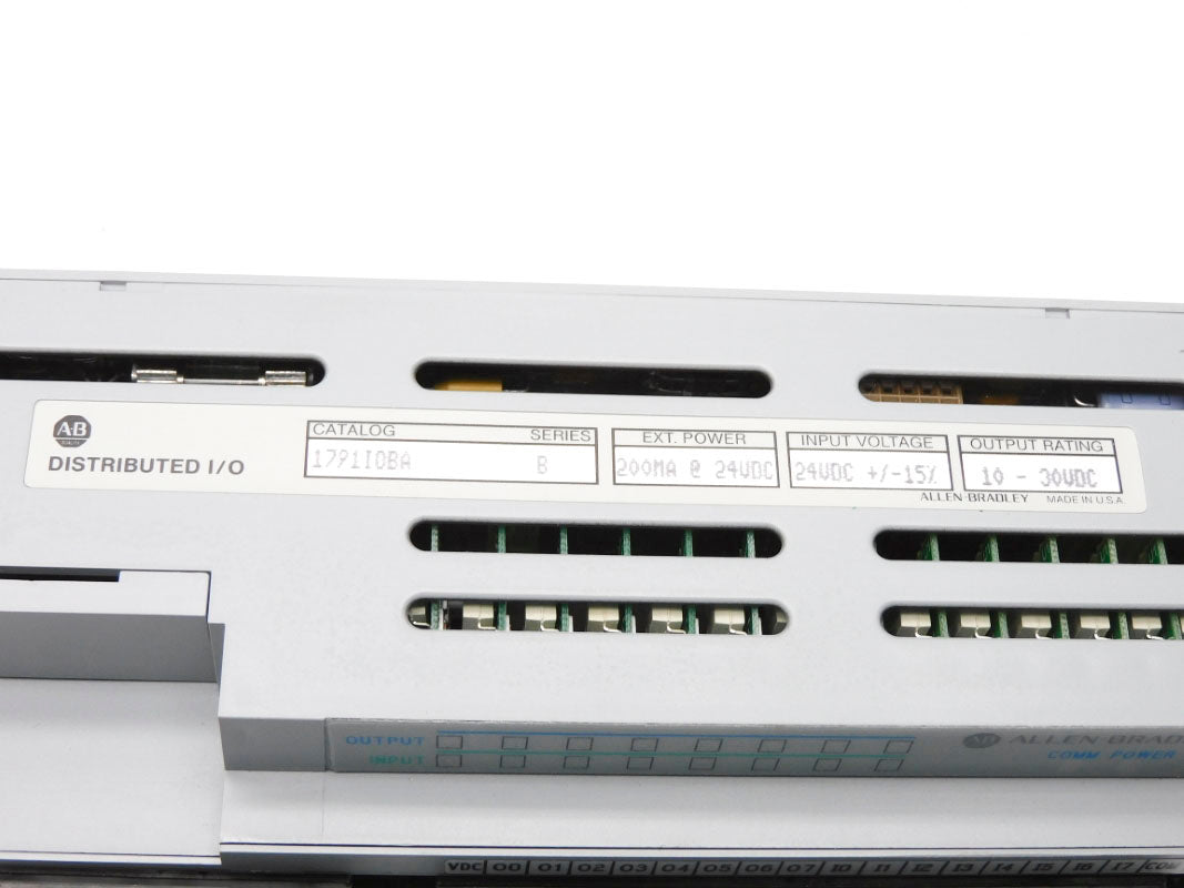 ALLEN BRADLEY 1791-IOBA SER. B 10-30VDC NSMP