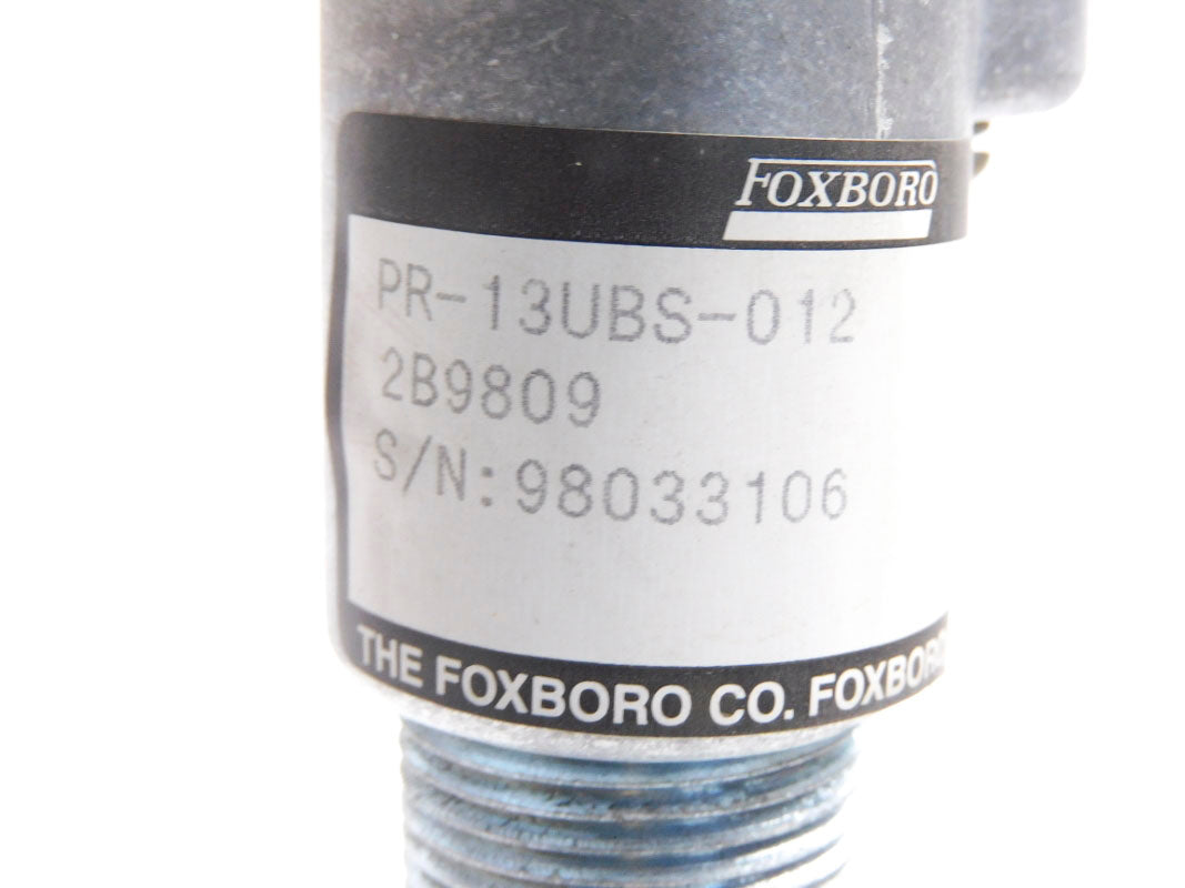 FOXBORO PR-13UBS-012 2B9809 UNMP