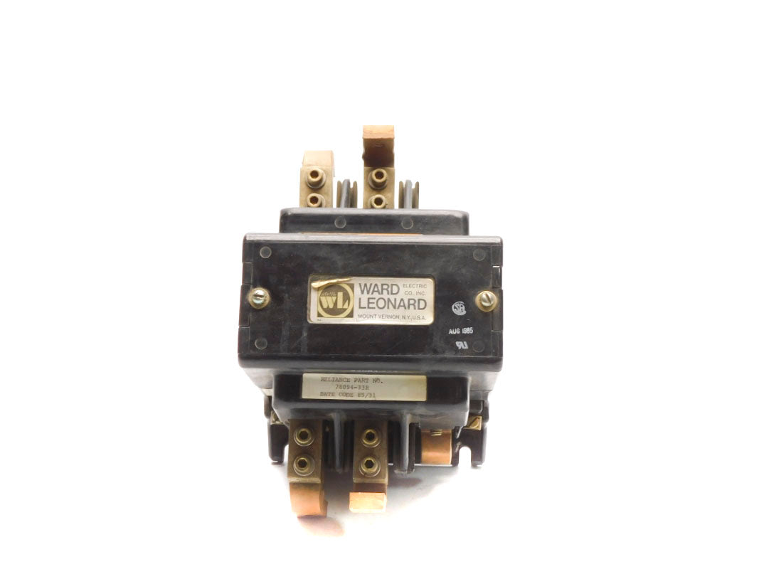 WARD LEONARD 78094-33R 600VDC 265A UNMP