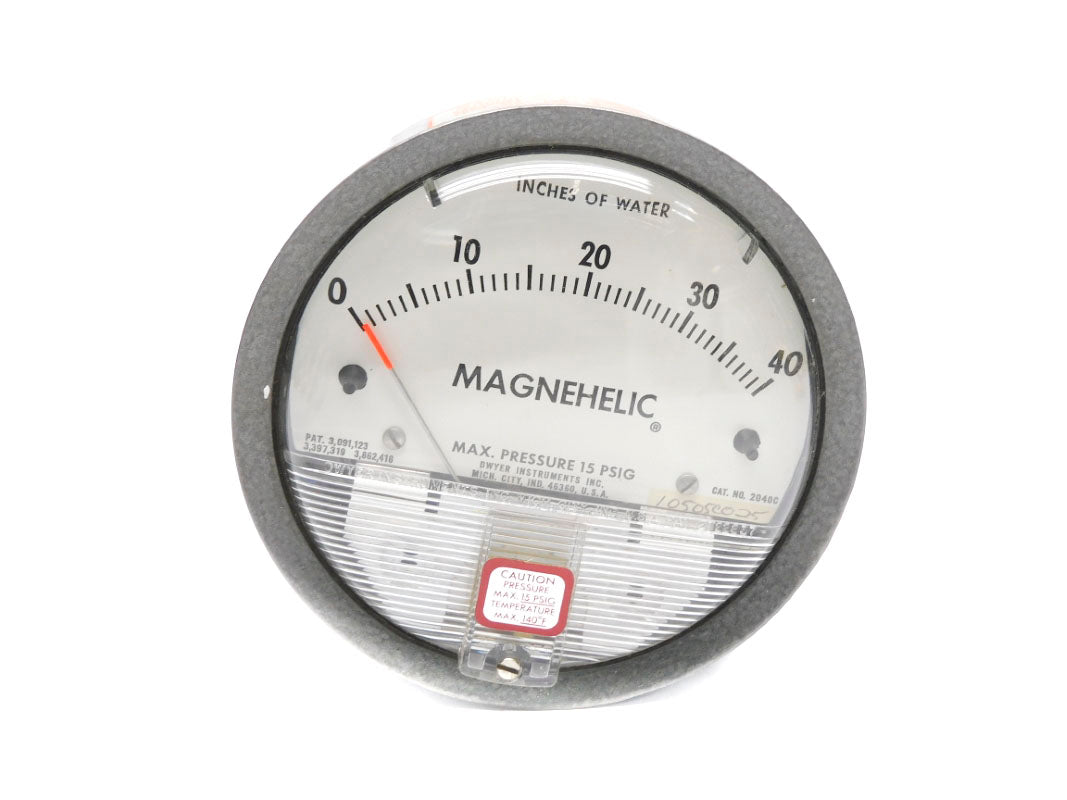 DWYER 2040C 40"H2O 15PSI NSNP