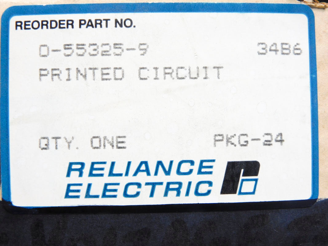 RELIANCE ELECTRIC 0-55325-9 NSMP