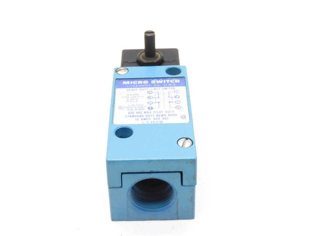 MICRO SWITCH LSH2B 600VAC 10A NSNP