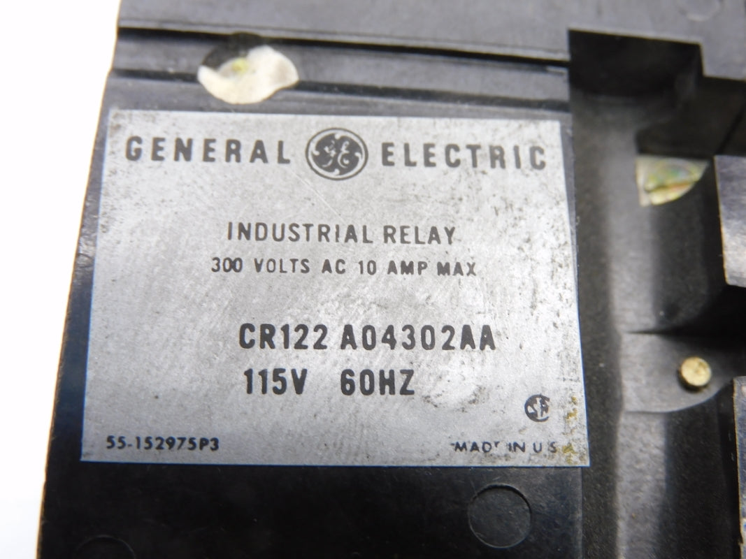 GENERAL ELECTRIC CR122A04302AA 300V 10A UNMP