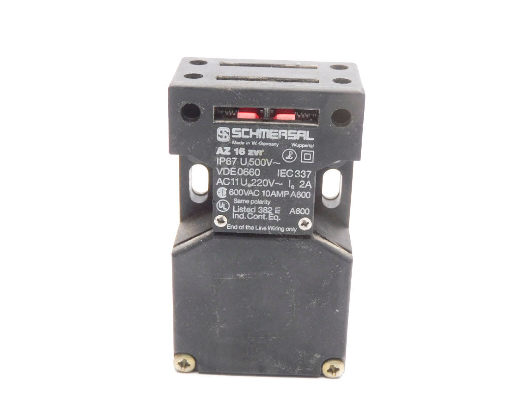 SCHMERSAL AZ16ZVR 600VAC 10A (NO KEY) UNMP