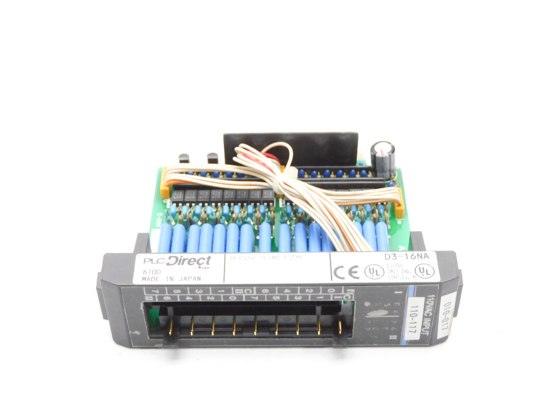 PLC DIRECT D3-16NA 80-132VAC (NO TERMINAL) UNMP