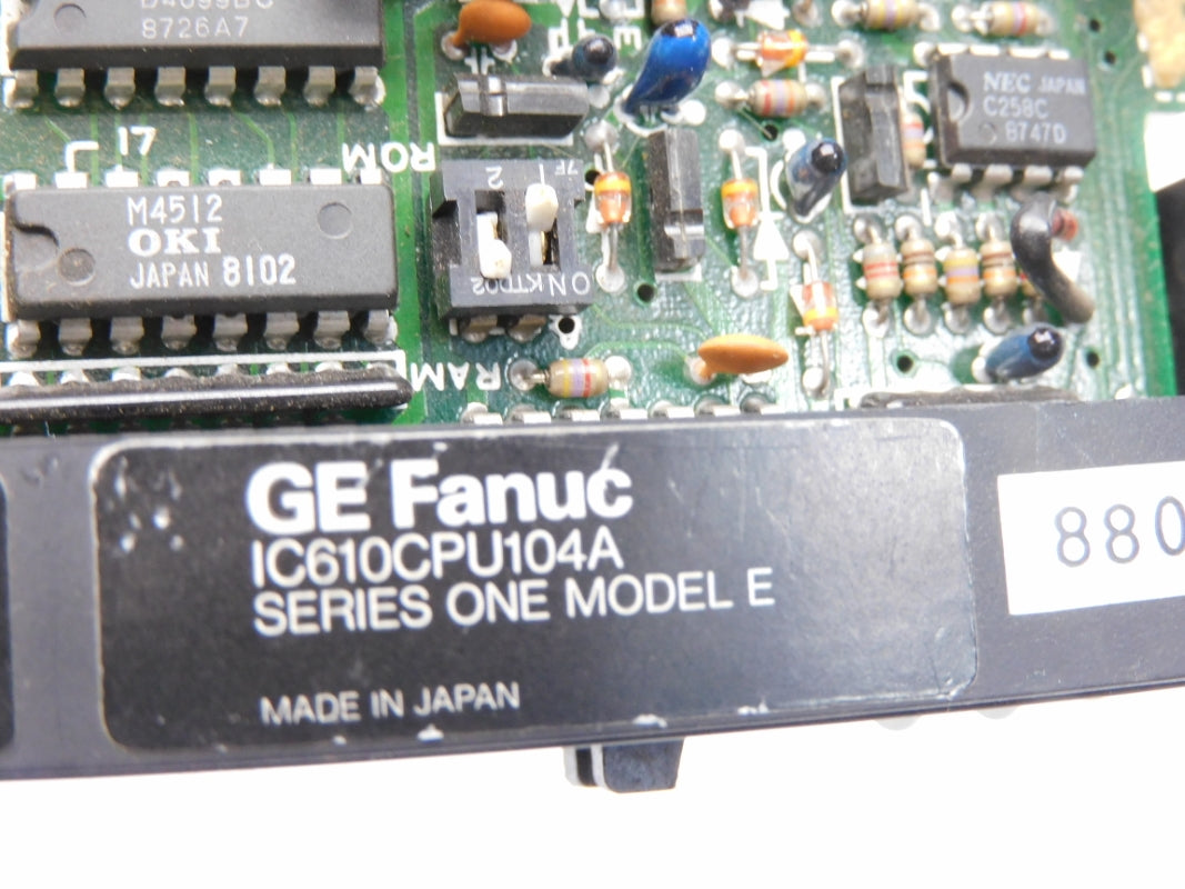 FANUC IC610CPU104A UNMP