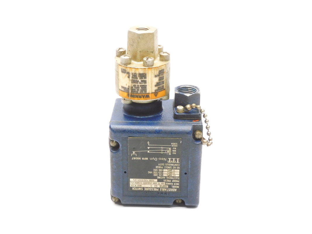 ITT 200P18C3B 480VAC 15A 10000PSI UNMP
