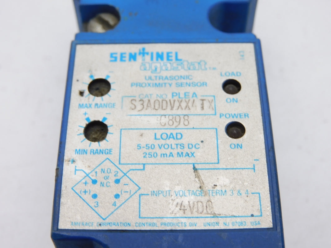SENTINEL AGASTAT PLEAS3A0DVXX4TX 24VDC UNMP