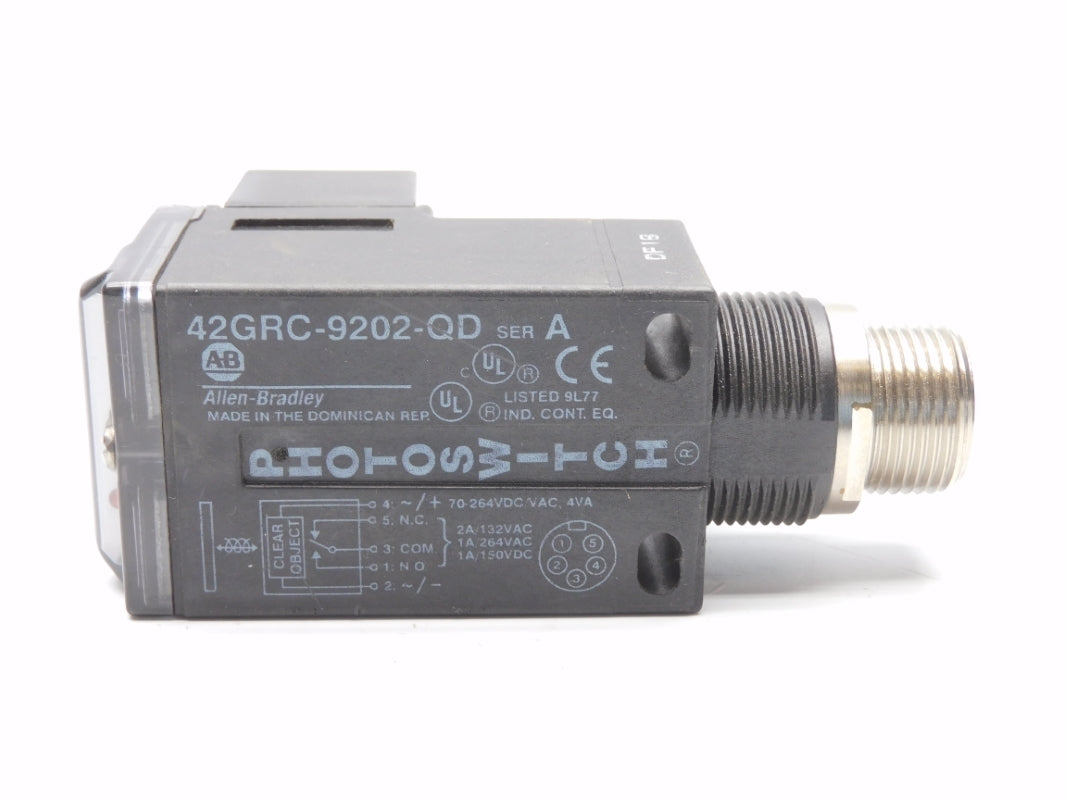 ALLEN BRADLEY 42GRC-9202-QD SER. A 70-264VAC 2A UNMP