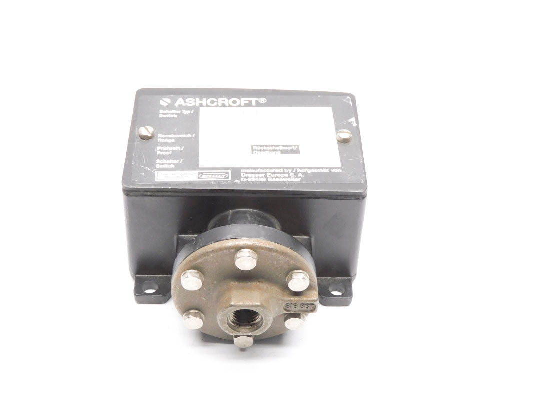 ASHCROFT B-4-20-B-IP-25 250VAC 15A 100PSI UNMP