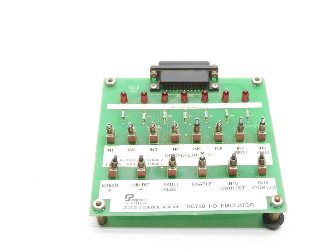 PACIFIC SCIENTIFIC 105-524002-01 SC750 REV. 39 UNMP