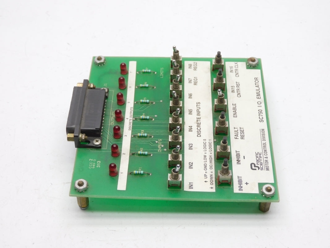 PACIFIC SCIENTIFIC 105-524002-01 SC750 REV. 39 UNMP