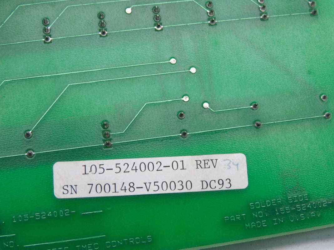 PACIFIC SCIENTIFIC 105-524002-01 SC750 REV. 39 UNMP