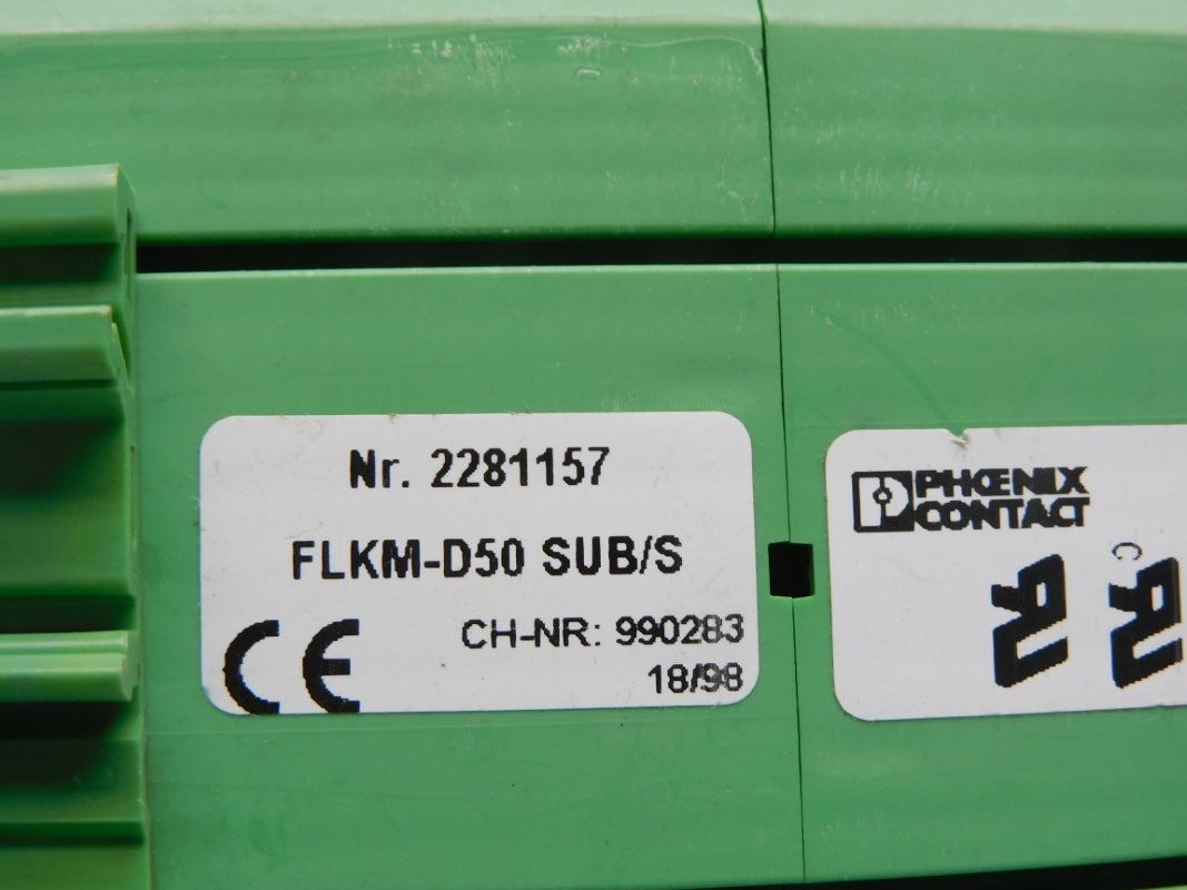PHOENIX CONTACT FLKM-D50SUB/S 2281157 UNMP