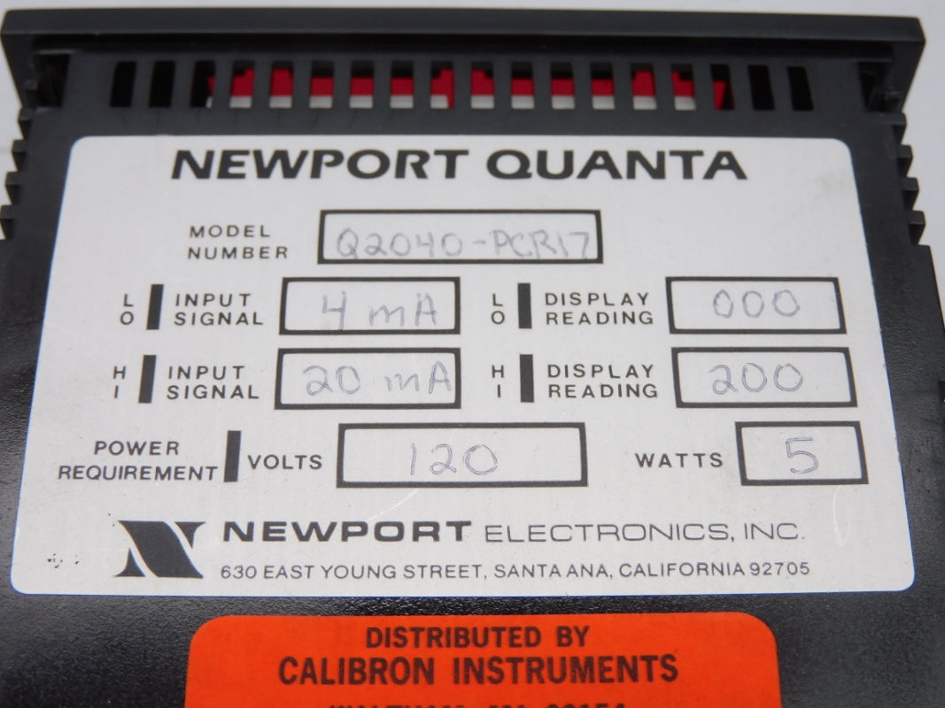 NEWPORT Q2040-PCR17 120V NSMP
