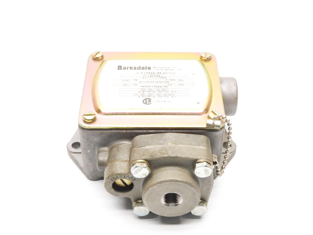 BARKSDALE P1H-B340SS-T 600V 10A 2000PSI NSNP