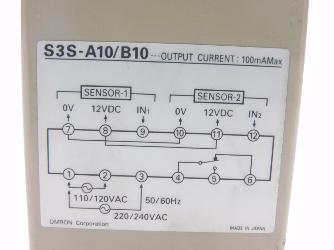 OMRON S3S-B10-002 240VAC UNMP