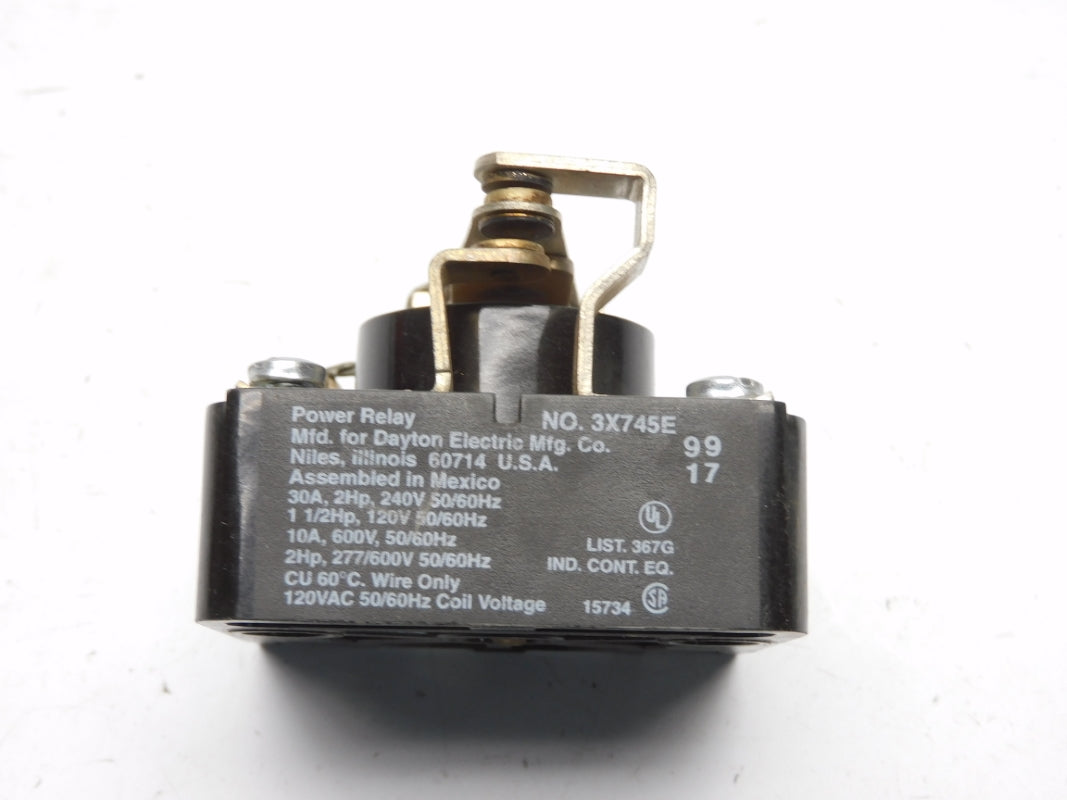 DAYTON 3X745E 120VAC 30A UNMP