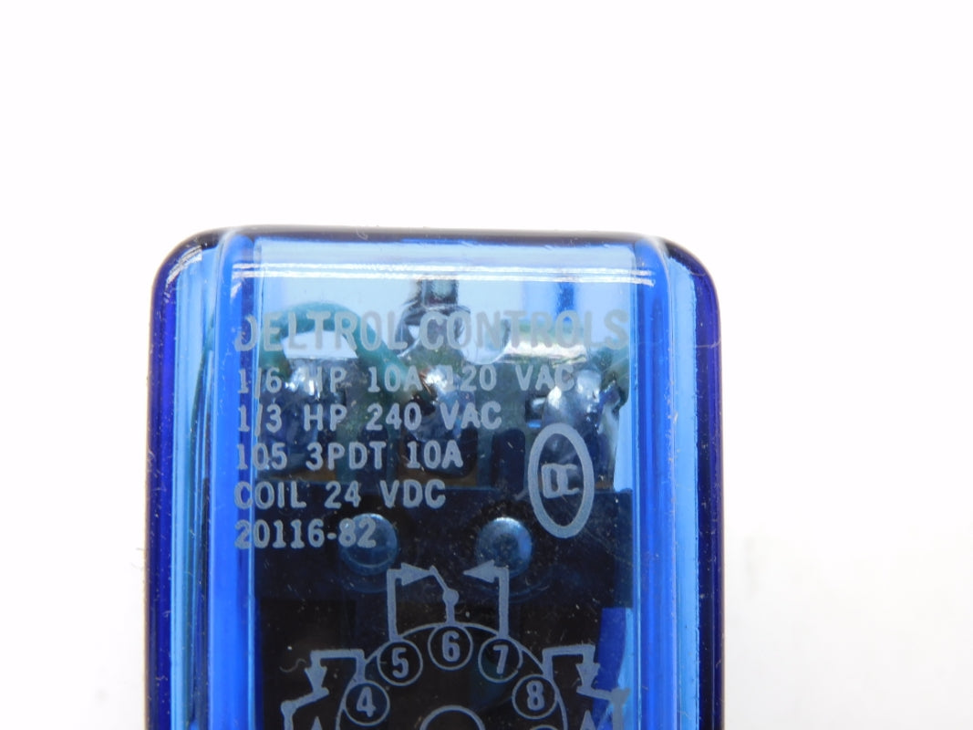 DELTROL CONTROLS 20116-82 24VDC 10A NSMP