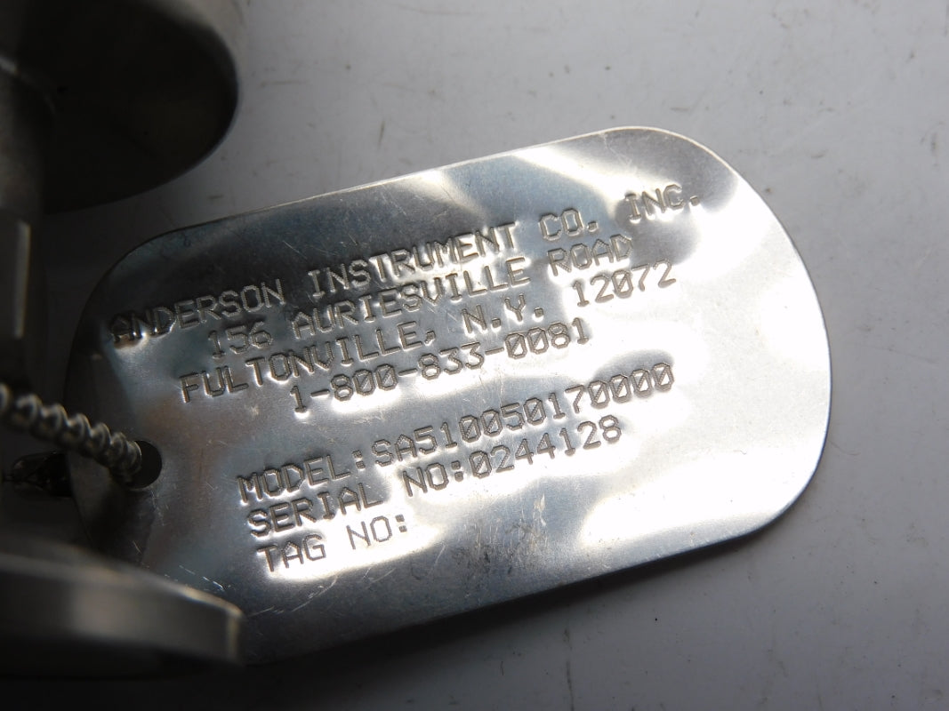 ANDERSON INSTRUMENT SA510050170000 NSNP