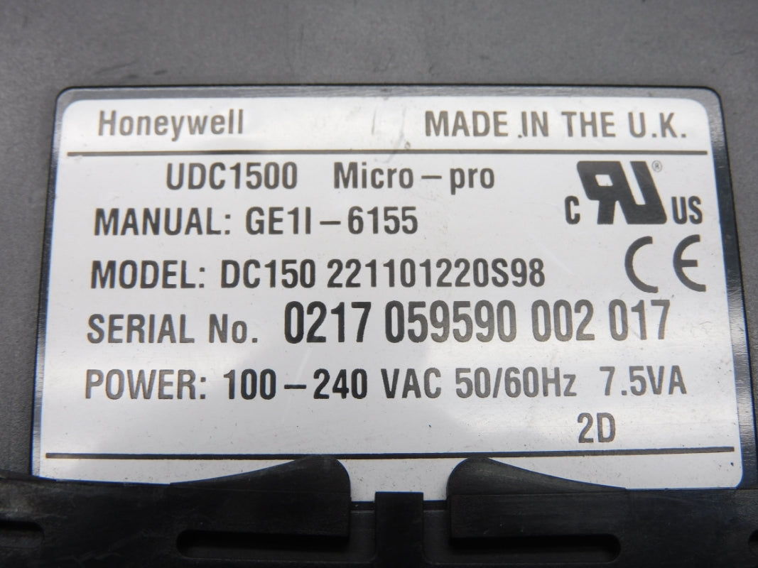 HONEYWELL PESTER DC150221101220S98 100-240VAC 2A UNMP