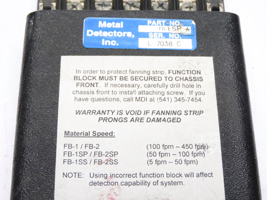 METAL DETECTORS FB-1SP* UNMP