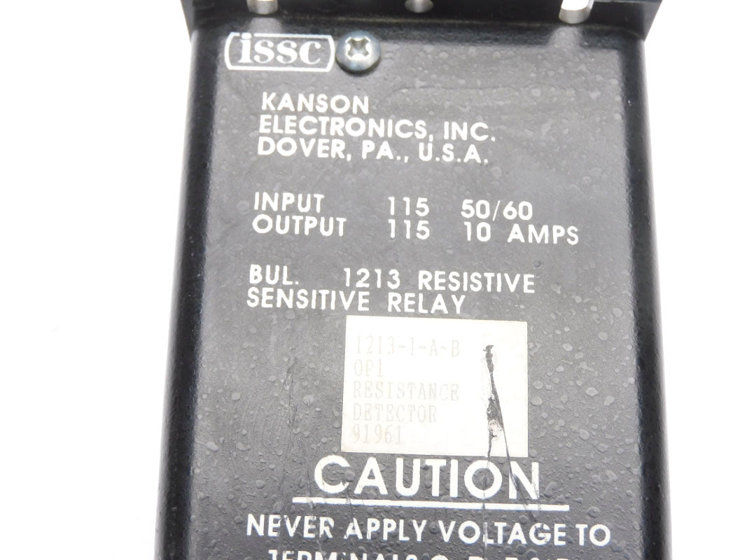 ISSC 1213-1-A-B-OP1 115V 10A UNMP