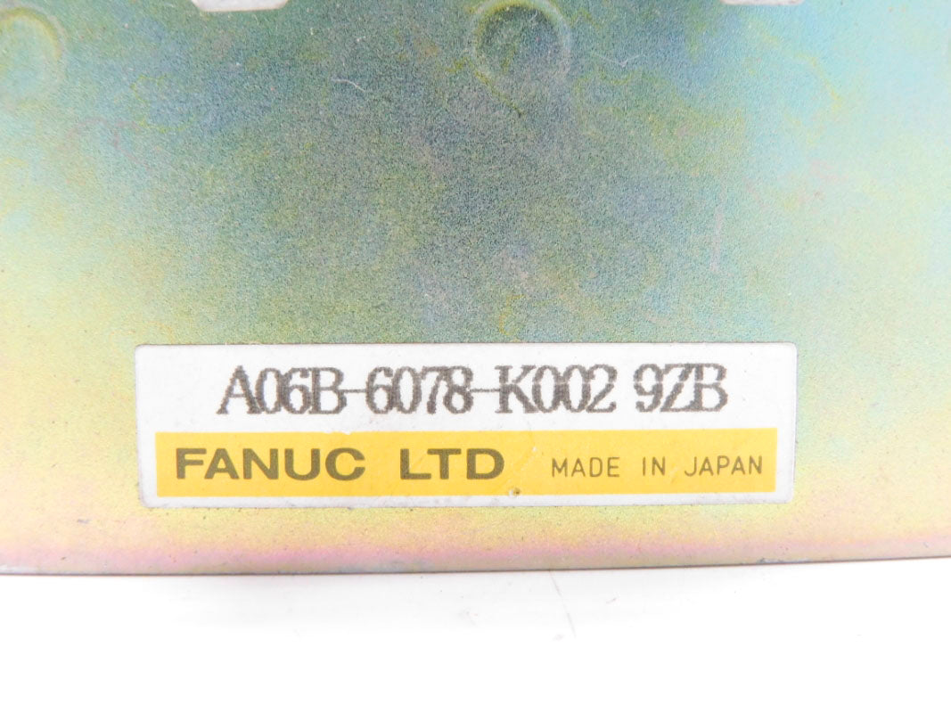 FANUC A06B-6078-K002/9ZB NSNP
