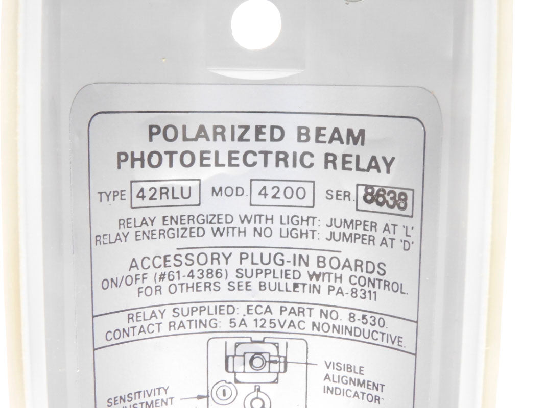 ECA 42RLU-4200 125VAC 5A NSNP