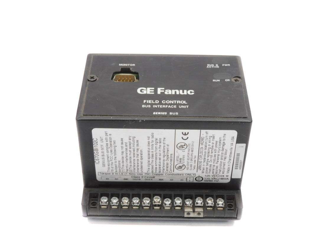 FANUC IC670GBI102C 125VDC UNMP