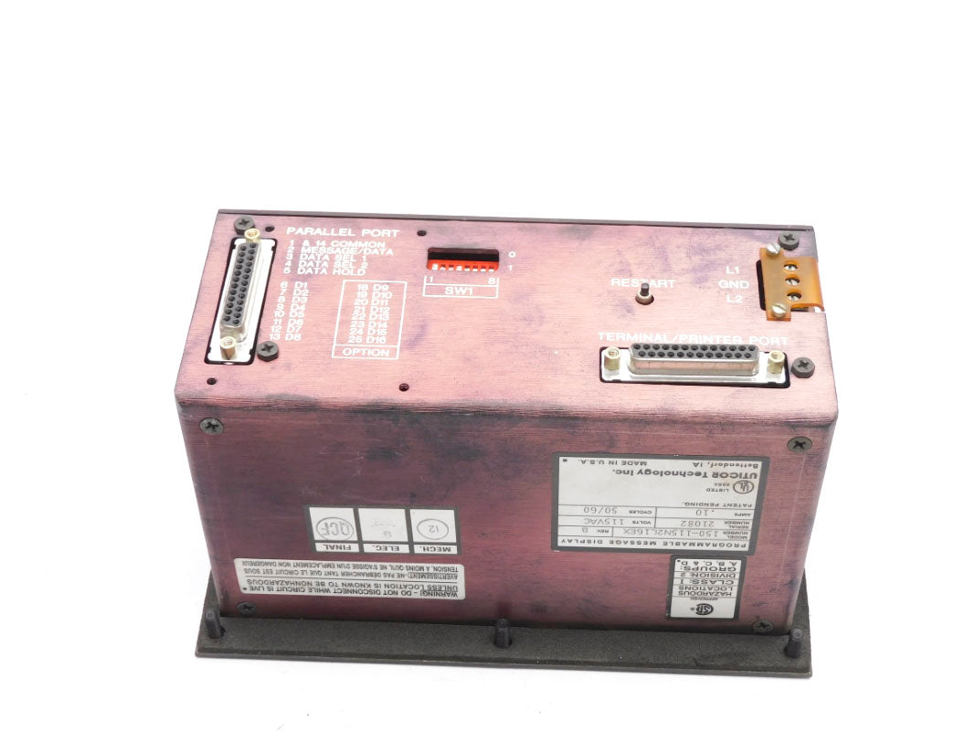 UTICOR 150-115N2L16EX 115VAC .10 UNMP