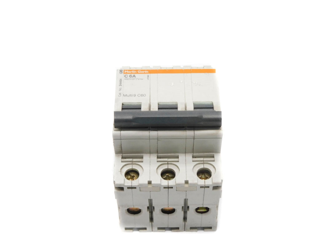 MERLIN GERIN 24464 C60-C6A 480V 6A UNMP