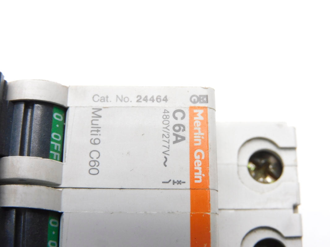 MERLIN GERIN 24464 C60-C6A 480V 6A UNMP