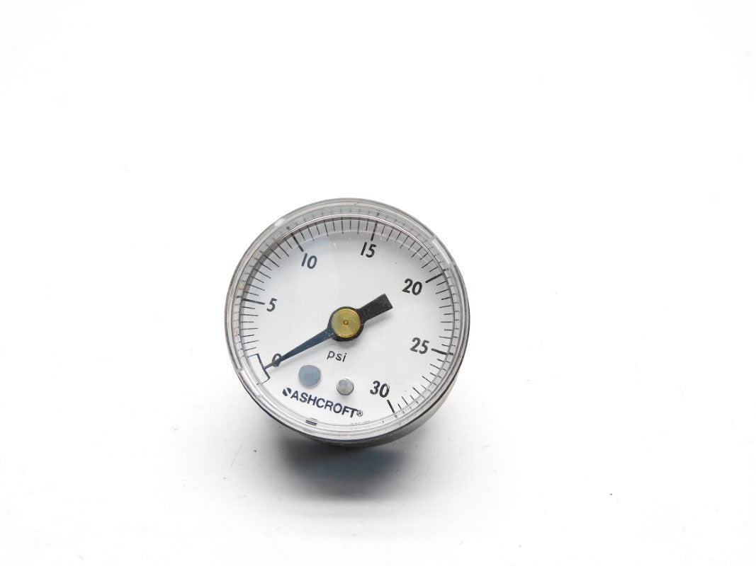 ASHCROFT 15W1005PH01B30# 30PSI 1-1/2" NSMP