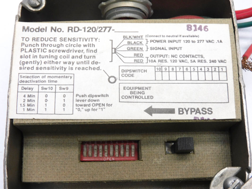 ENERGY MASTER RD-120/277 277VAC 10A UNMP