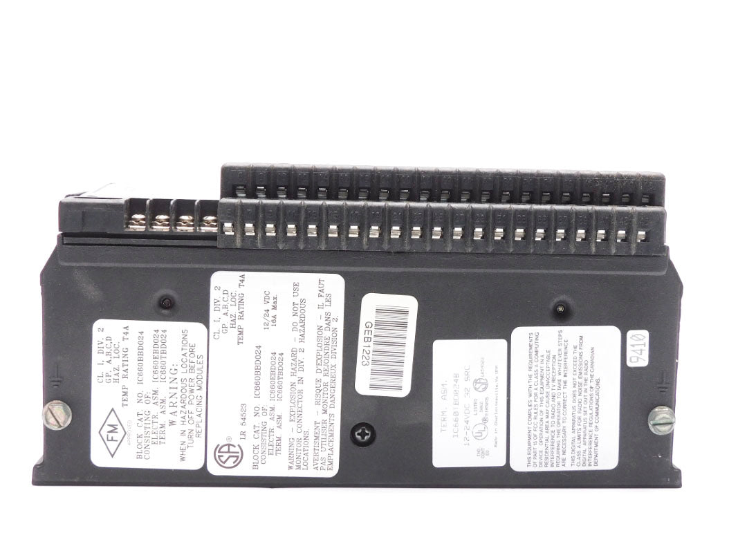 FANUC IC660BBD024F 24VDC 16A NSMP