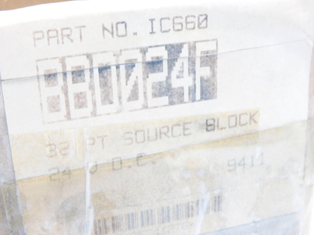 FANUC IC660BBD024F 24VDC 16A NSMP