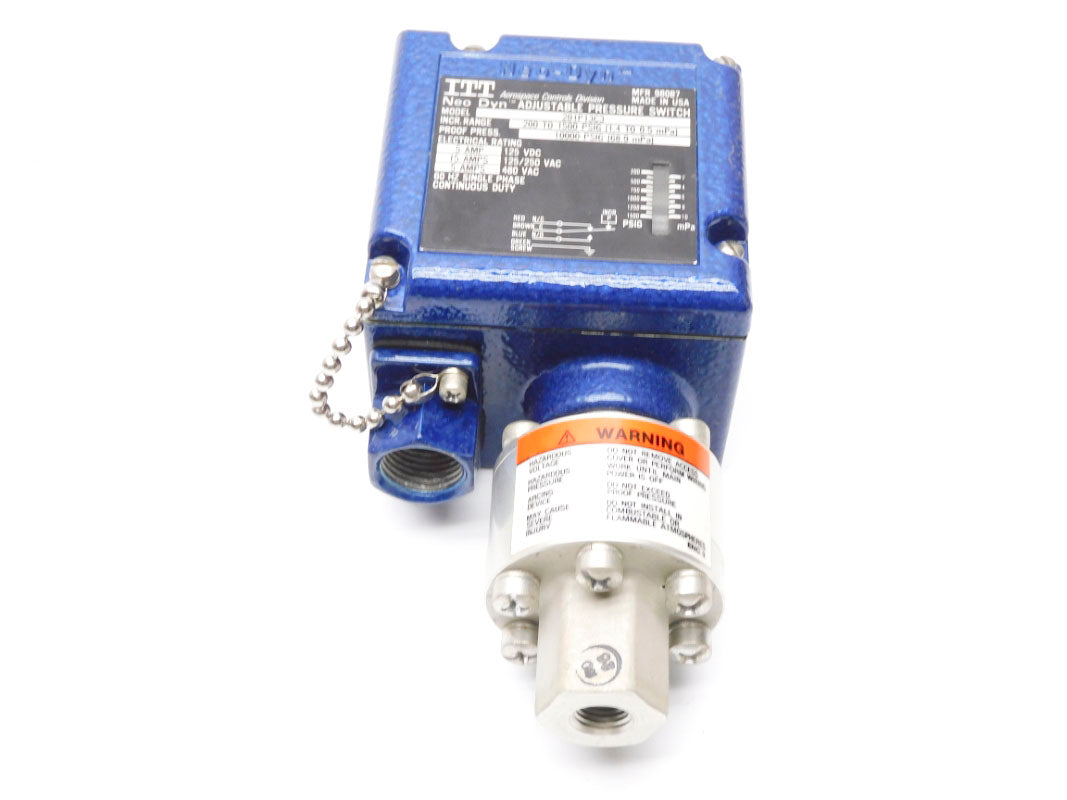 ITT 201P13C3 480VAC 15A 1500PSI NSMP