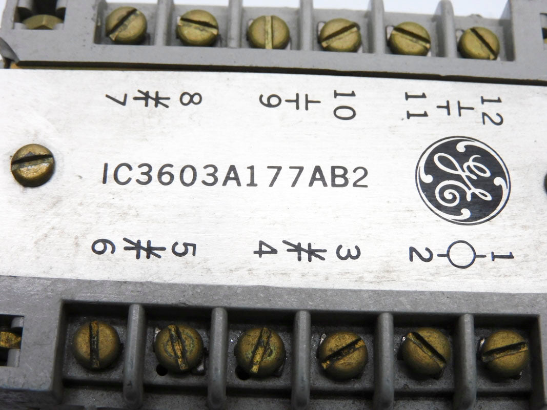 GENERAL ELECTRIC IC3603A177AB2 UNMP