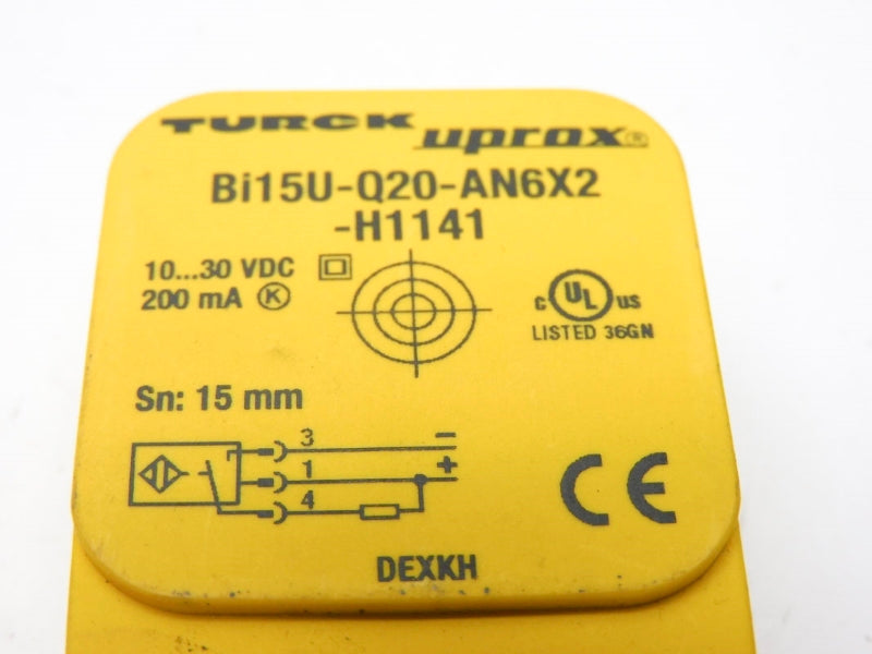 TURCK BI15U-Q20-AN6X2-H1141 10-30VDC NSNP